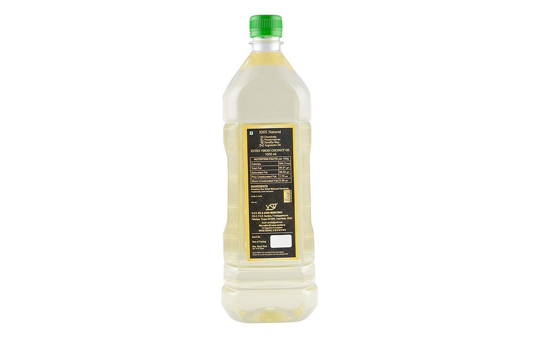 Yogi Extra Virgin Coconut Oil Luxury Quality   Bottle  1 litre